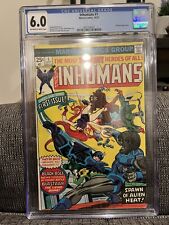 Inhumans #1 (v1 1975) CGC 6.0 - Marvel Comics Vintage Issue - Graded picture