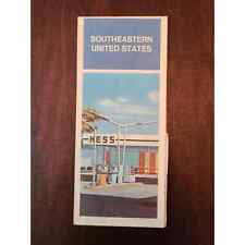 Southeastern United States Road Map Courtesy of Hess 1973 Edition picture