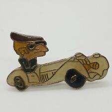 1987 Vintage Hat/Lapel Pin/Pinback Enamel Man In Car  picture