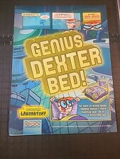 Dexter's Laboratory Cartoon Network Bedding Print Ad 2003 8x11 picture