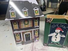 Figi’s Christmas Collectible Containers- 3 Different Christmas Decorations picture