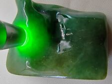 Icy Ice Fruit Green Burma Jadeite Jade Polished Rough Stone # 25 gram# 129 carat picture