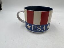 Boston Warehouse Ceramic 20oz U.S.A Coffee Mug CC01B01016 picture