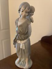Lladro #4800 Gypsy With Brother Issued 1972 (Retired) picture