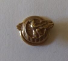 Vintage United States Army WW2 Military Honorable Discharge Eagle Clasp Pin picture