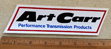 Original Vintage Art Carr Performance Transmission Products Sticker 2