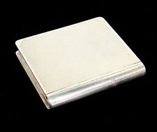 EXCEPTIONAL 1936 BIRMINGHAM STERLING SILVER MATCH BOOK CASE picture