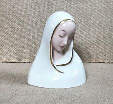 DA Prato Co Hoboken NJ Porcelain Madonna Bust Figurine Virgin Mary Catholic picture