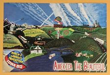 Postcard IA: America The Beautiful. Truckstop Iowa 80. Walcott. Iowa No picture