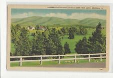 1937, View from Luray Caverns of SHENANDOAH NATIONAL PARK, Virginia Postcard picture