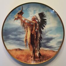 Franklin Mint Prayer to The Great Spirit American Indian Heritage Plate M7934 picture