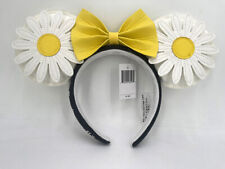 Minnie Ears Headband 2024 Daisy Chrysanthemum NWT Gift Disney Loungefly White picture