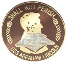 USS Abraham Lincoln US Navy CVN-72 Ship Hat or Lapel Pin H15427 F3D30M picture