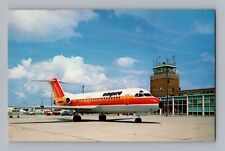 Aviation Postcard Empire Airlines Fokker F-28 at Oneida County Airport NY AW9 picture