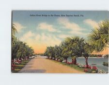 Postcard Indian River Bridge to the Ocean, New Smyrna Beach, Florida picture