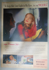 Woodbury Cold Cream Ad: Veronica Lake for Woodbury  1943  11  x 15 inches picture