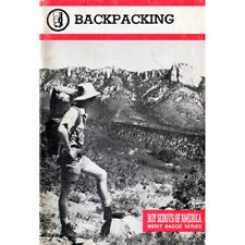 Backpacking Merit Badge Pamphlet - 1984 July Printing - 15M784 picture