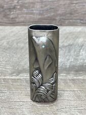 Vintage Mystic Gifts Metal Dolphin Lighter Cover - Estate Find picture