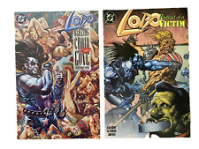 Lobo #1 Blazing Chain of Love Portrait Of A Victim Lot Of 2 DC Comics 1992 . picture