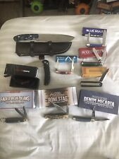 9 New Knives  Lot Roughrider Ganzo Great Deal￼ picture