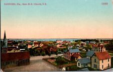 Vintage Postcard Sanford FL Florida from Methodist Episcopal Church S.E.   E-426 picture