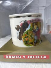 Romeo Y Julieta Cigar Collectible Mug NEW in Box, Sealed picture
