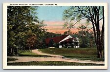 Postcard PA Ligonier Idlewild Amusement Park Dancing Pavilion c1920s AU6 picture