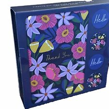 OCS Designs ‘Flower Frolic’ by Gabriel Neil 12 Thank You Note Card Set picture
