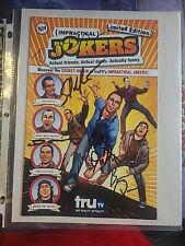 Impractical Jokers Comic SIGNED BY All ACTORS Murr , Joe , Sal And Q .  picture