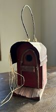 Rustic Unique Tin & Barn Wood Birdhouse Built  Materials Salvaged From Tornado picture