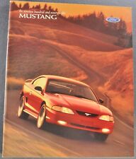 1998 Ford Mustang Catalog Brochure GT Coupe Convertible Excellent Original 98 picture