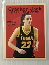 Caitlin Clark Cracker Jack card - Rare WNBA Iowa Collector Card picture