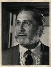 Press Photo Actor Vincent Price in movie role - tup15788 picture