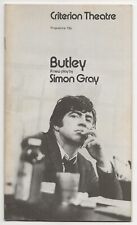 Criterion Theatre 1971 - Butley - ALAN BATES - Directed by Harold Pinter. picture