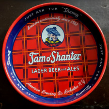 Vintage Tam O' Shanter  Rochester NY American Brewing Co Beer Tray 