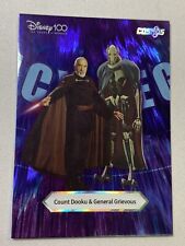 Count Dooku & General Grievous Kakawow Cosmos Disney 100 SPIRIT  Puzzle Card picture