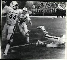 1979 Press Photo Wagner College Football Game Action picture