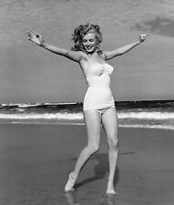 MARILYN MONROE - IN A ONE PIECE AT THE BEACH  picture