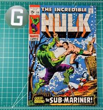 Incredible Hulk #118 (1969) NM Classic Namor Battle Stan Lee Herb Trimpe Marvel picture