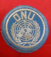 Authentic 1950's ONU United Nations, French Peace Keepers Patch picture