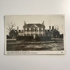 RPPC Woodlawn Mansion Alexandria VA Home of Nellie Custis Virginia Postmark 1946 picture