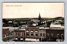 Gaylord MI-Michigan, Birds Eye View Of Town, Antique, Vintage c1915 Postcard picture