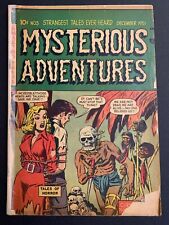 Mysterious Adventures 4 FR-GD (see descrp) -- Live Heads on Pikes  Pre-Code 1951 picture