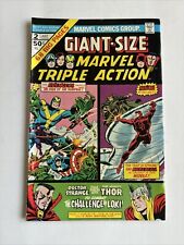 GIANT SIZE MARVEL TRIPLE ACTION #2 (1975) MARVEL picture