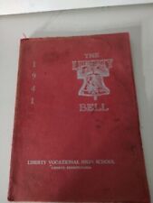 Liberty Bell Yearbook Pre Owned 1941 WW 2 Era picture