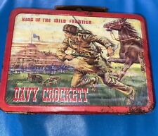 Vintage Davy Crockett Lunchbox Disneyland Product Kit Carson picture
