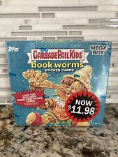 2022 Topps Garbage Pail Kids Book Worms Mega Box - Brand New Factory Sealed GPK picture
