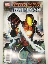 Iron Man VS Whiplash No 4 Marvel Comic (April 2013) Newsstand Variant e5a28 picture
