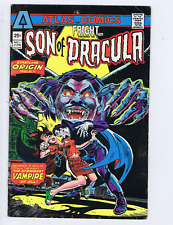 Fright featuring Son of Dracula #1 Atlas Comics 1975 picture