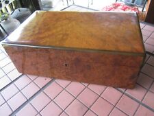 Antique Alfred Dunhill Cigar Humidor - LARGE - SPECTACULAR WOOD picture
